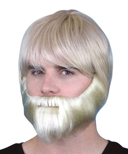 Beard - Blonde Synthetic W/Elastic